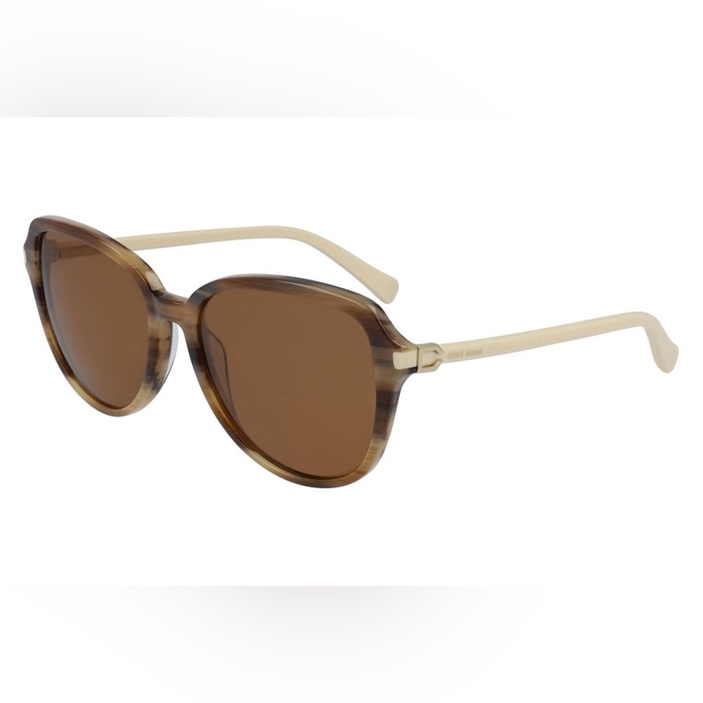 Cole Haan Sunglasses CH7070 205 Brown Horn